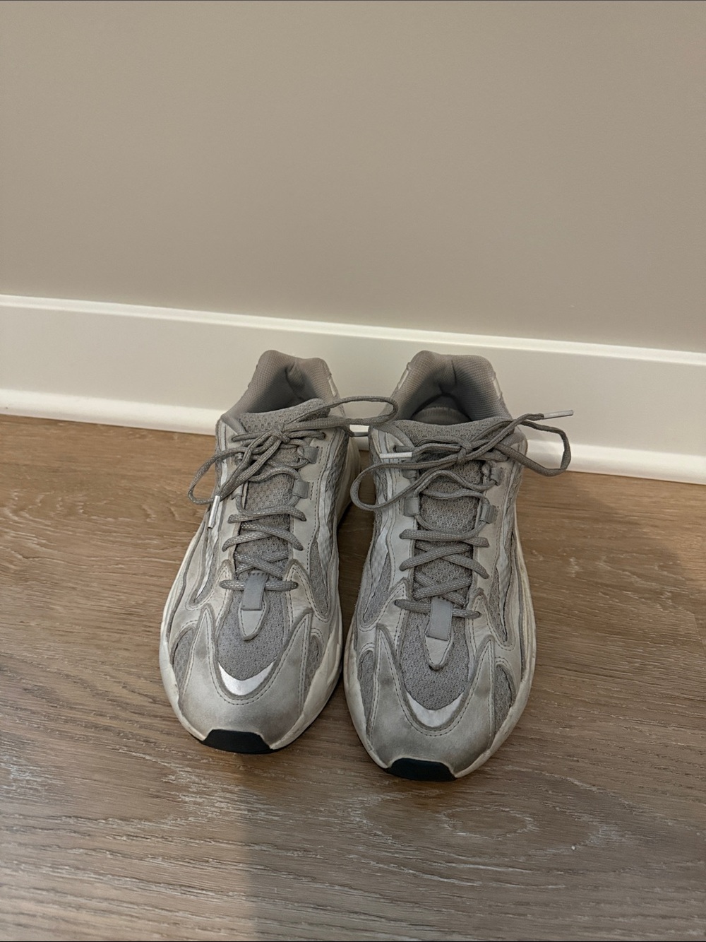 Yeezy Men's Gray Athletic Sneakers - Casual Comfort